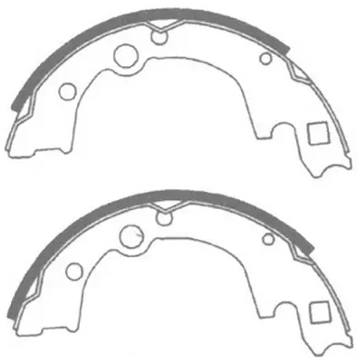Brake Shoe Set (BS11760)