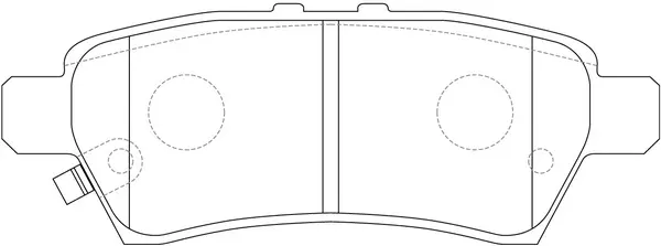 Brake Pad Set, disc brake (BP20430)