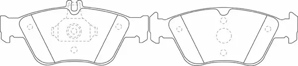 Brake Pad Set, disc brake (BP31026)