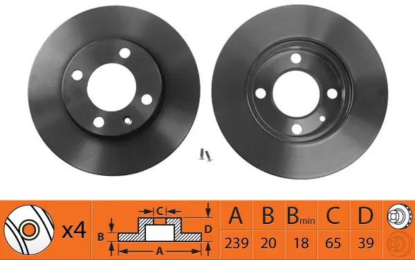 Brake Disc (BR33134T)