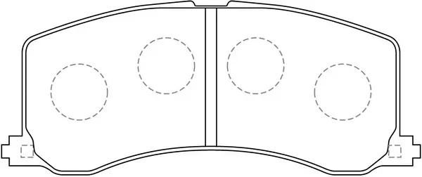 Brake Pad Set, disc brake (BP29381)