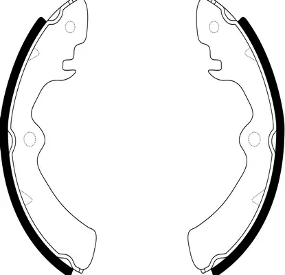 Brake Shoe Set (BS29910)