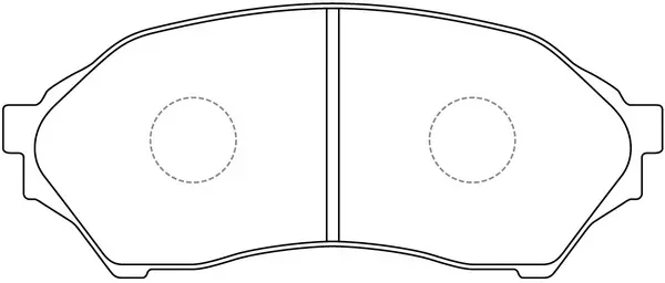 Brake Pad Set, disc brake (BP25425)