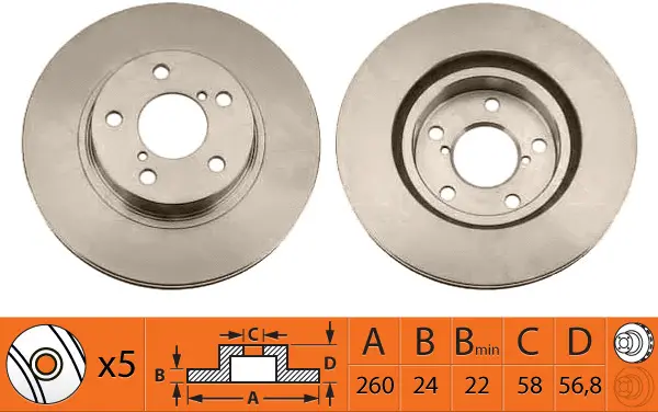 Brake Disc (BR27102T)