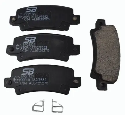Brake Pad Set, disc brake (BP21827)
