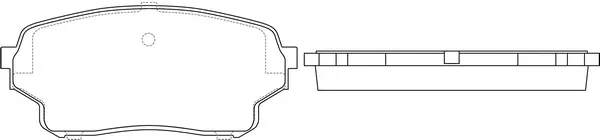 Brake Pad Set, disc brake (BP29806)