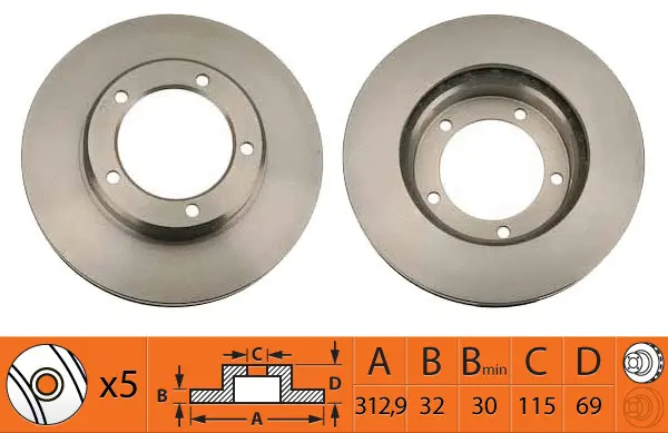 Brake Disc (BR21144T)