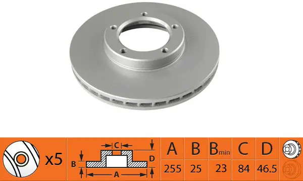 Brake Disc (BR21213T)