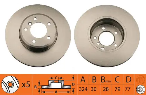 Brake Disc (BR32118T)