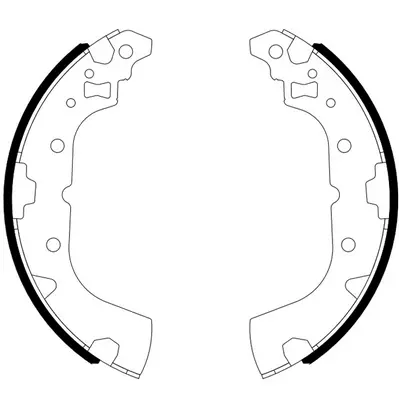 Brake Shoe Set (BS23003)