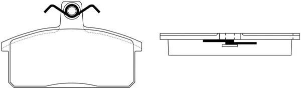 Brake Pad Set, disc brake (BP29201)
