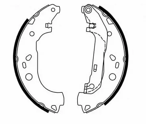 Brake Shoe Set (BS51584)