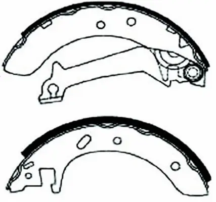 Brake Shoe Set (BS51541)