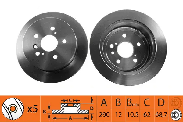 Brake Disc (BR21147)