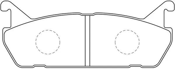 Brake Pad Set, disc brake (BP25198)