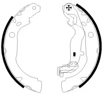 Brake Shoe Set (BS43001)