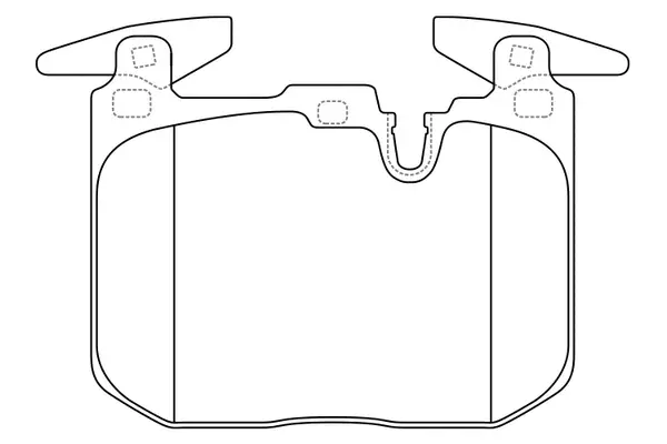 Brake Pad Set, disc brake (BP32003)