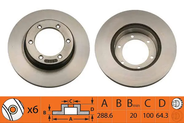 Brake Disc (BR21103T)
