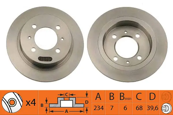 Brake Disc (BR22114)