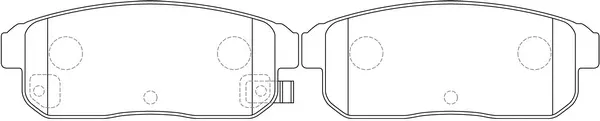 Brake Pad Set, disc brake (BP22467)