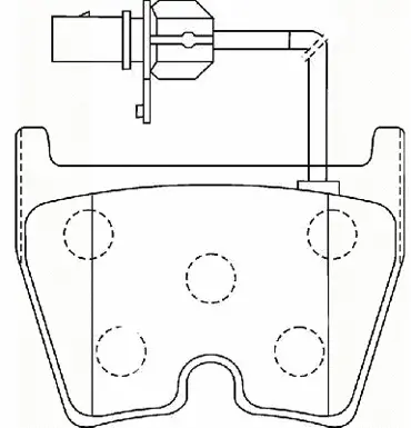 Brake Pad Set, disc brake (BP33432)