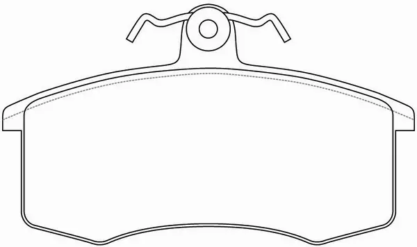 Brake Pad Set, disc brake (BP40223)