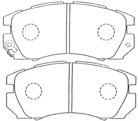 Brake Pad Set, disc brake (BP27247)