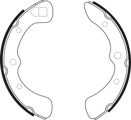 Brake Shoe Set (BS26009)