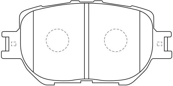 Brake Pad Set, disc brake (BP21550)