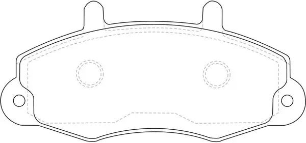 Brake Pad Set, disc brake (BP51274)