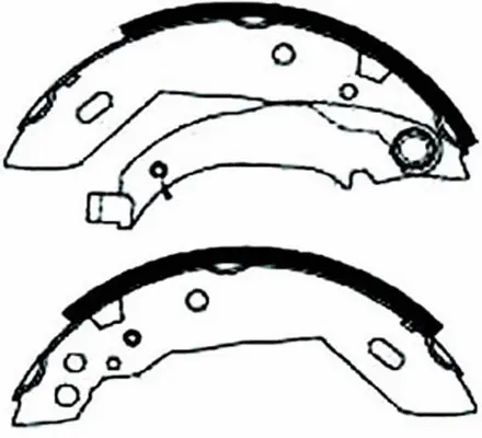Brake Shoe Set (BS42512)