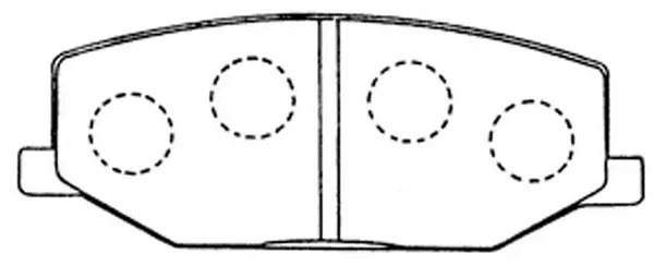 Brake Pad Set, disc brake (BP29118)