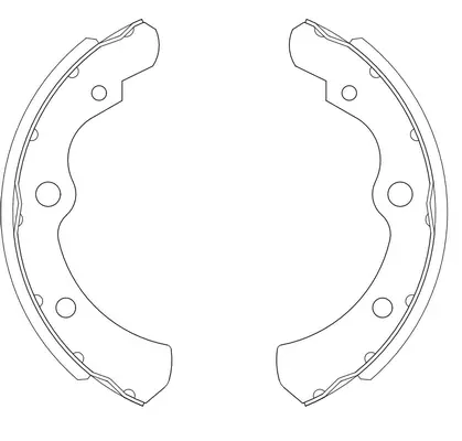 Brake Shoe Set (BS27729)
