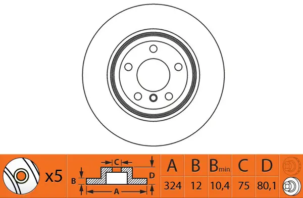 Brake Disc (BR32110)