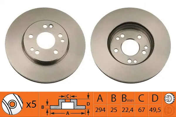 Brake Disc (BR31105T)