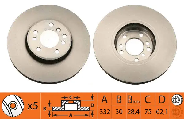 Brake Disc (BR32109T)