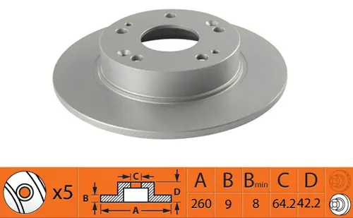 Brake Disc (BR28122)