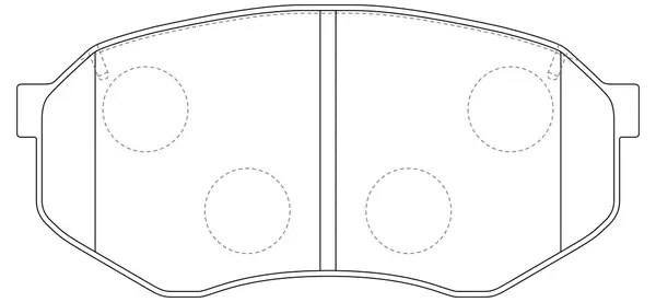 Brake Pad Set, disc brake (BP21246)