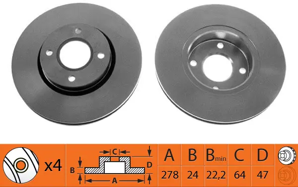 Brake Disc (BR51106T)