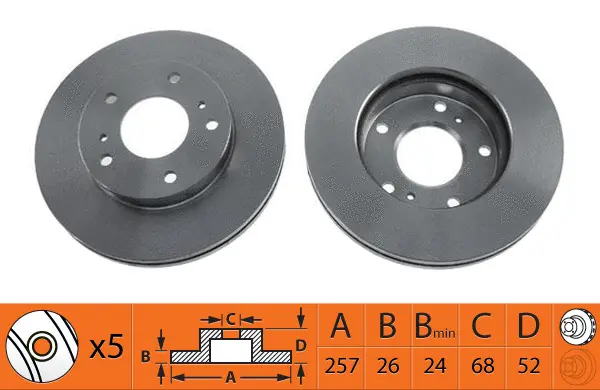 Brake Disc (BR22113T)