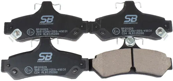 Brake Pad Set, disc brake (BP20829)