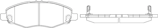 Brake Pad Set, disc brake (BP21831)