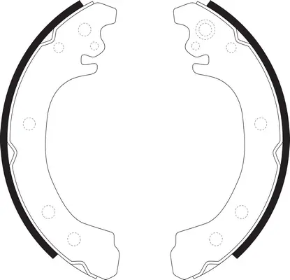 Brake Shoe Set (BS20627)