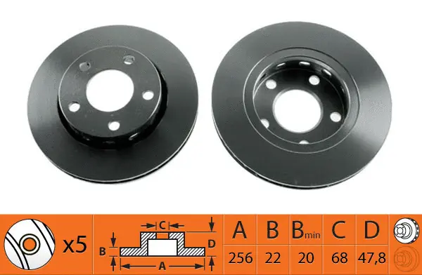 Brake Disc (BR33127T)