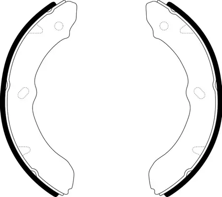 Brake Shoe Set (BS24434)