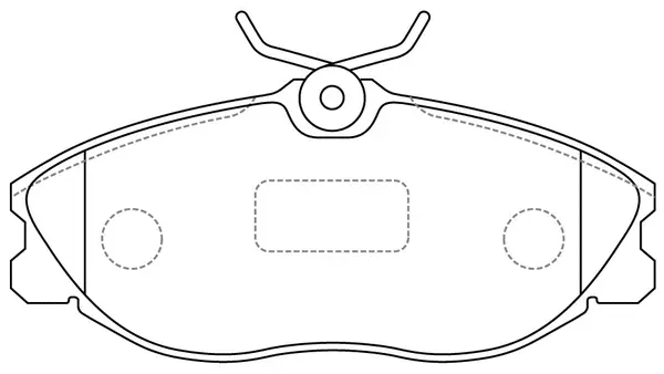Brake Pad Set, disc brake (BP42173)
