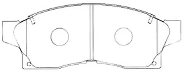 Brake Pad Set, disc brake (BP21275)
