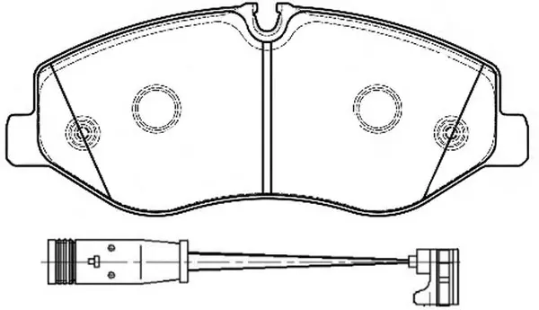 Brake Pad Set, disc brake (BP31027W)