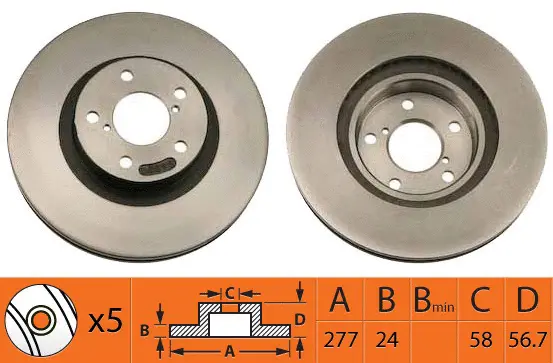 Brake Disc (BR27101T)