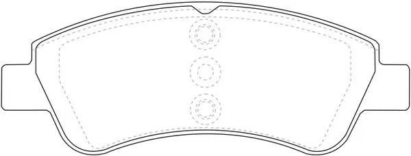 Brake Pad Set, disc brake (BP42364)